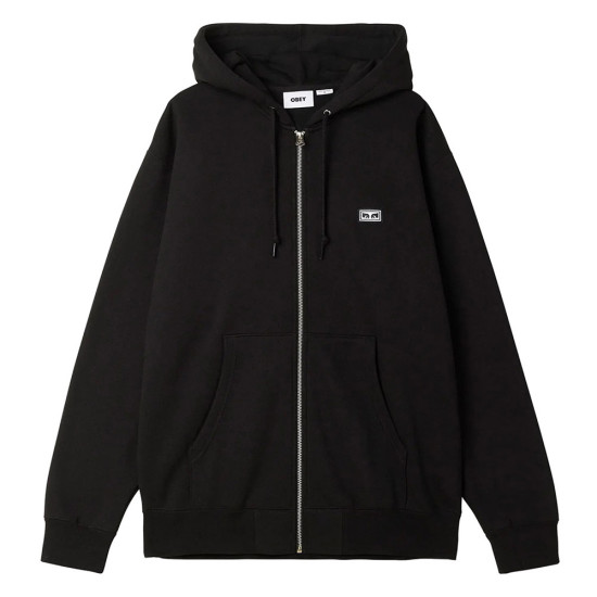Obey Ανδρική ζακέτα Established Works Eye Zip Hood Fleece